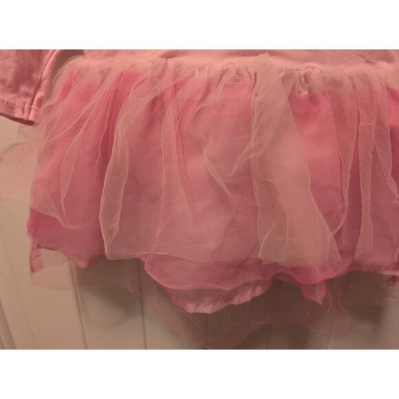 Childrens Place Ballerina Halloween Costume Pink Tutu Leotard Baby Girls 6-12M - Picture 6 of 6